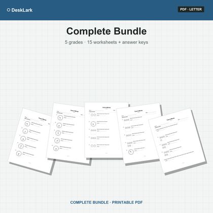 K–4 Time & Money Bundle